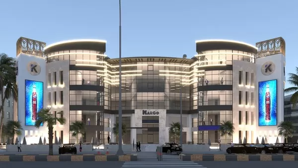 For rent, a 46-meter finished office in kargo Mall in Sheikh Zayed