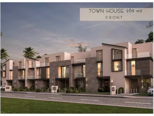 Townhouse Corner for sale 195 Keeva Compound, Sheikh Zayed,