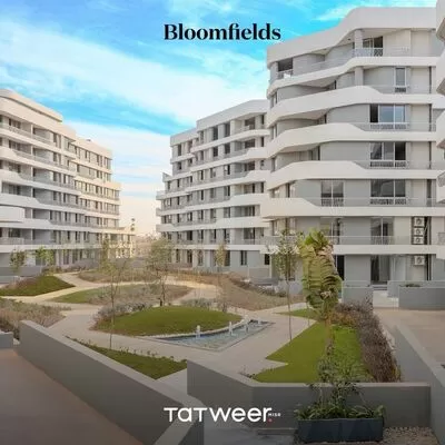 Apartment for sale bloomfields Compound mostakbal city f finished